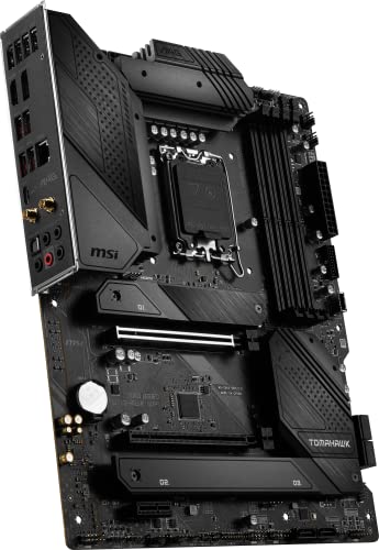 Image of MSI MAG B660 Tomahawk WiFi Gaming Motherboard (ATX, 12th Gen Intel Core, LGA 1700 Socket, DDR5, PCIe 5, 2.5G LAN, M.2 Slots, Wi-Fi 6E)