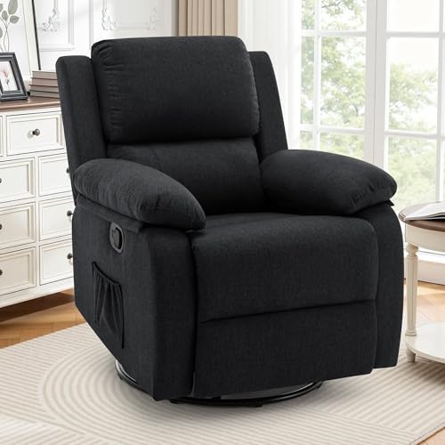 Catálogo para Comprar On-line Sillon Reclinable Walmart los mejores 10. 49 Sillón Reclinable Giratorio 360° Para Adultos, Sillón Mecedor Pequeño Para Espacios Reducidos, Sillón Reclinable Tapizado con Bolsillos Laterales Para Sala de Estar o...