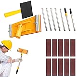 Trockenbauschleifer | Werkzeug mit ausziehbarem Schaft, manuell drehbar, leichtes und langlebiges Design | Ideal für den Hausbau – perfektes Schleifen von Decken, Wandfugen, Polieren