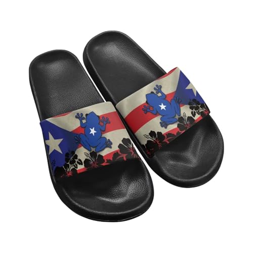 Coloranimal Slippers for Women Slide Sandals Summer Beach Sandals Non Slip Womens Slippers Comfortable Beach Shoes Indoor Outdoor Footwear