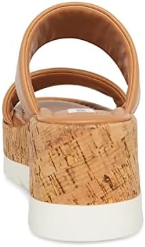 Steve Madden womens Defuse Espadrille Wedge Sandal, Tan Leather, 9 US | Image 2