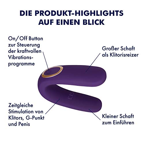 Paarvibrator EIS Classic 2 mit 10 Vibrationsprogrammen