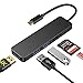 Produktbild Rozeda USB C Hub Multiport Adapter mit 4K HDMI,USB 3.0 Anschlüsse,SD/CF Kartenlesegerät Docking Station Kompatibel with MacBook Pro/Air 2019/2018 und Chromebook Thunderbolt 3 Type C Geräte
