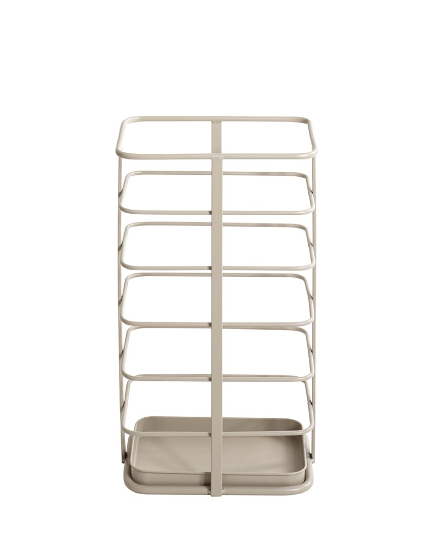 HAKU Portaombrelli grigio cashmere, metallo - Dim. L 28 cm x A 50 cm x P 20 cm, Stile Moderno