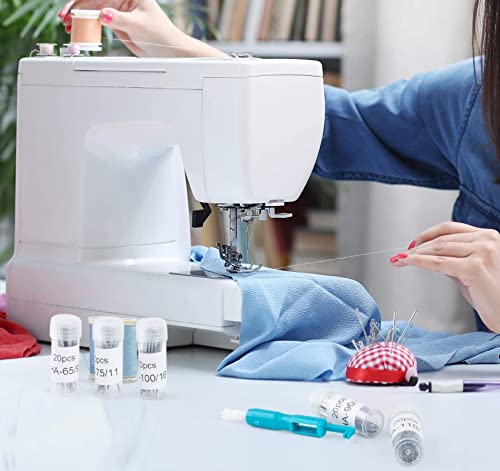 Hilo para máquina overlock con 12 conos y 100 agujas miniatura 6