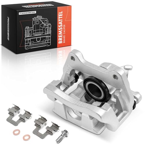 Frankberg Brake Caliper Disc Brake Rear Right with Bracket (hole spacing 100mm）Compatible with Rang.e Rove.r III Rang.e Rove.r Sport Discovery III Replace# LR010574