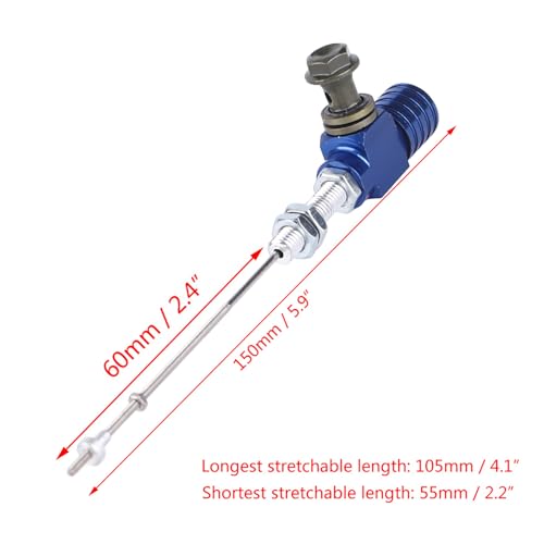 Liga de Alumínio, Comutação Rápida, 180mm, Bomba Hidráulica Universal do Cilindro Mestre da Embreage