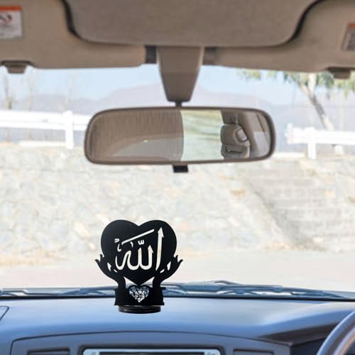 Image of Car Dashboard God Idol - Elegant God Idols for Car Dashboard, Decorative God Statues for Vehicle Interior, Divine Presence Figurines, Enhancing Spiritual Ambience - Muslim