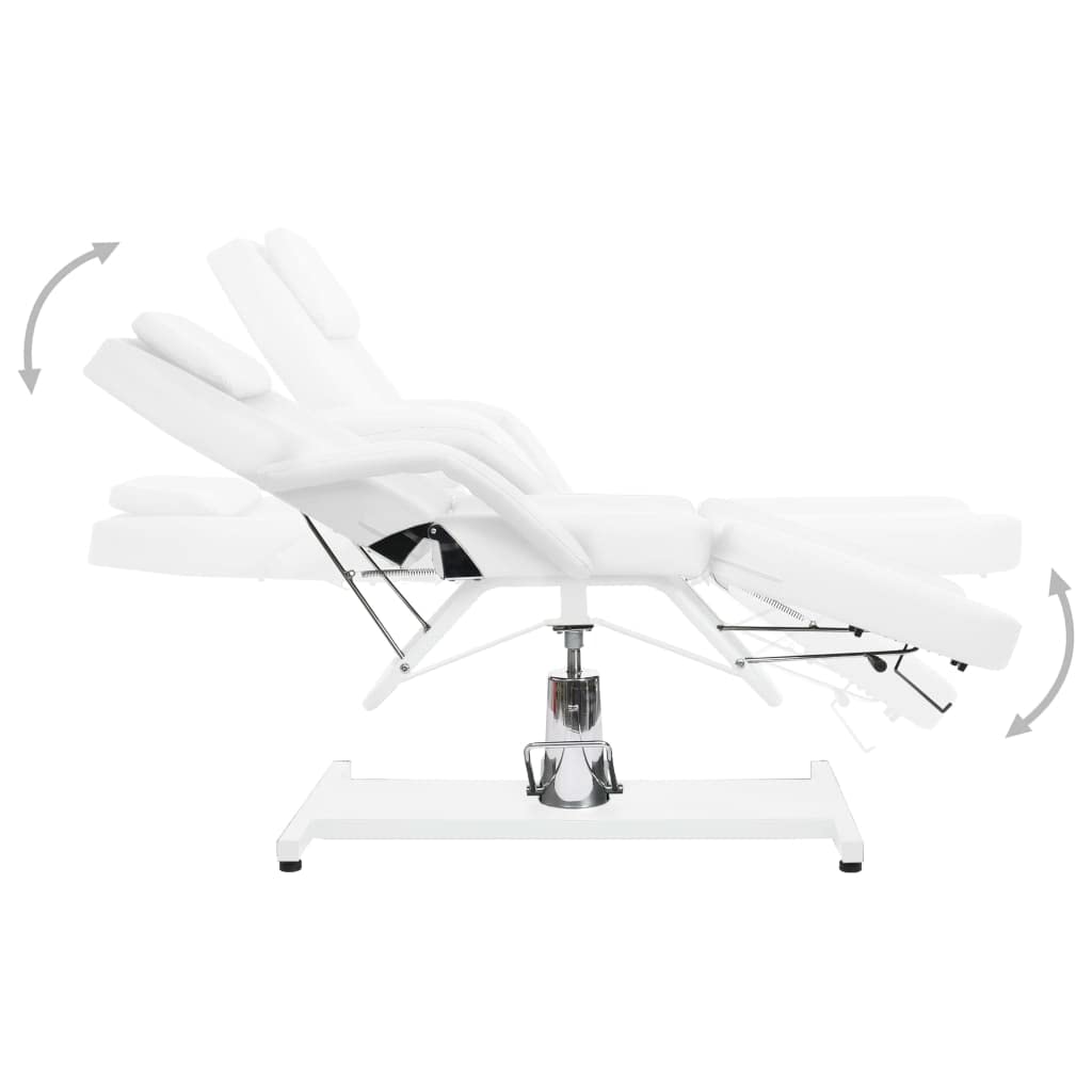 Massagetisch Weiß 180x62x(87-112) cm,Gesundheit & Schönheit,Körperpflege,Massage & Entspannung,Massagetische,Weiß,43.65 kg-110264