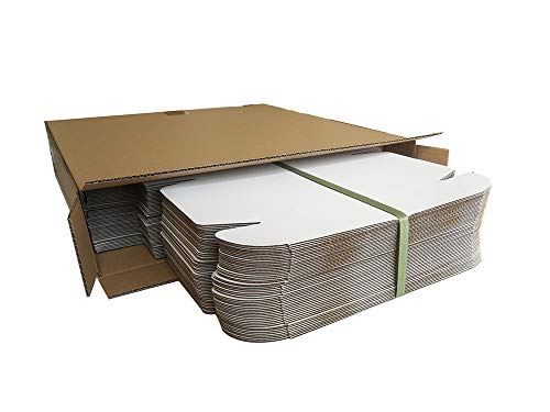 CH-BOX Corrugated Mailer, Cardboard Shipping Boxes, 9" x 6" x 2", Oyster White (Pack of 50) - Thumbnail 6