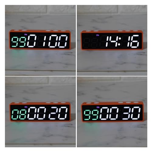 Temporizador digital con cronómetro y cuenta regresiva para gimnasio miniatura 5
