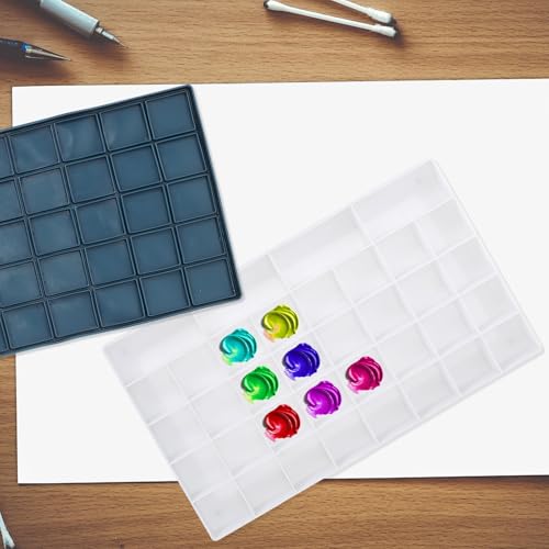 Estuche para gouache vacío COHEALI de plástico con 3 botes de 25ml 5