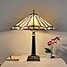 errzom Tiffany Table Lamp Base with 2 Lights, Only 28