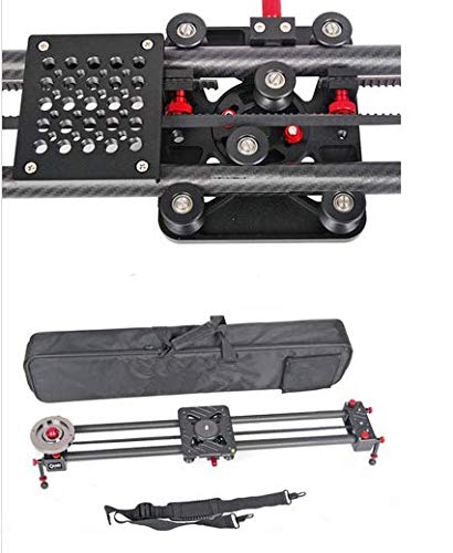 GOWE 80 cm fibra de carbono DSLR cámara de vídeo DV deslizador sslr