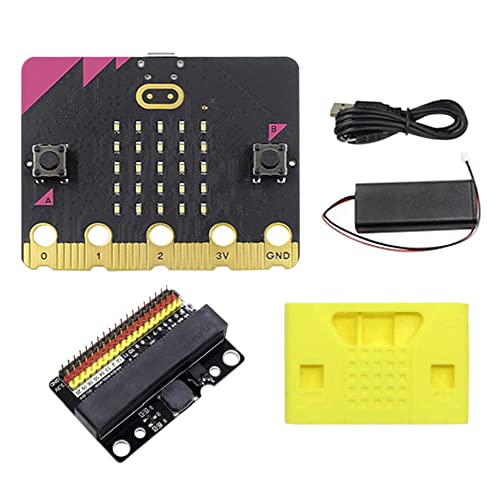 BBC micro:bit V2.2 carte de développement avec haut-parleur intégré et kit carte IO BIT V1.0
