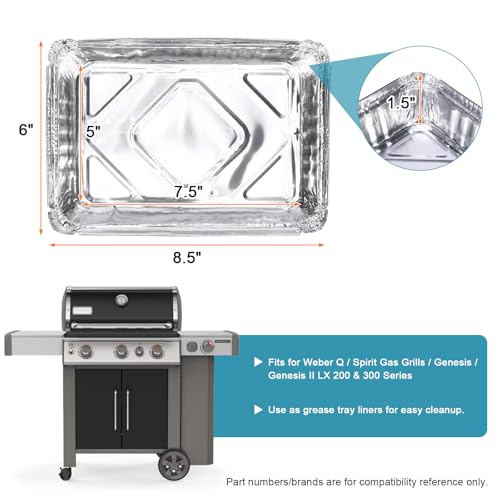 31% off 25-Pack Aluminum Drip Pans & 4 Pumice Grill Cleaners - Image 3