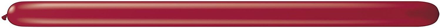 Qualatex 160Q Ruby Red Tying Balloons (100ct)