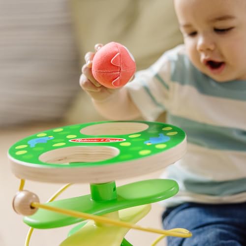 Image of Melissa & Doug Rollables Treehouse Twirl Infant and Toddler Toy (3 Pieces) - FSC Certified