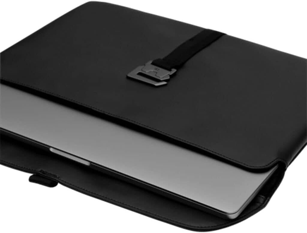 Db Journey The Essential Laptop Sleeve - 16" Protective Nylon Laptop Case for Travel, Lightweight & Durable, Computer Carrying Bag, Compatible with MacBook Pro - Black Out