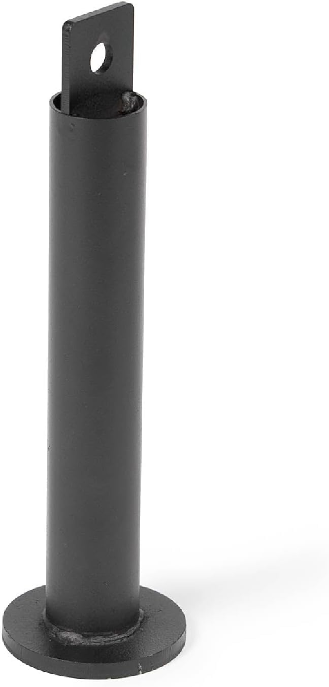 Olympic Plate-Loaded Loading Pin, 150 KG Capacity, 50mm Diameter, 14 Inch Height, Grip Strength Training, Black-image-22