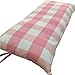 Tuftowana huśtawka siedzisko ławki, krata Patio leżak Pad rzuć poduszka podłogowa, kryty prostokątna poduszka na krzesło A 25x35 cm (9.8x13.8 cala)