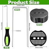 Zoom IMG-1 50 pzpicchetti telo pacciamatura 10 Zoom IMG-1 50 pzpicchetti telo pacciamatura 10