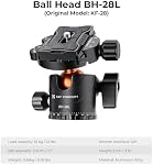 Camera Tripod 78"/200cm, K&F Concept DSLR Tripods Overhead Aluminum Lightweight Tripod Monopod with Extension Arm Ball Head, Loading Up to 22lbs/10kg