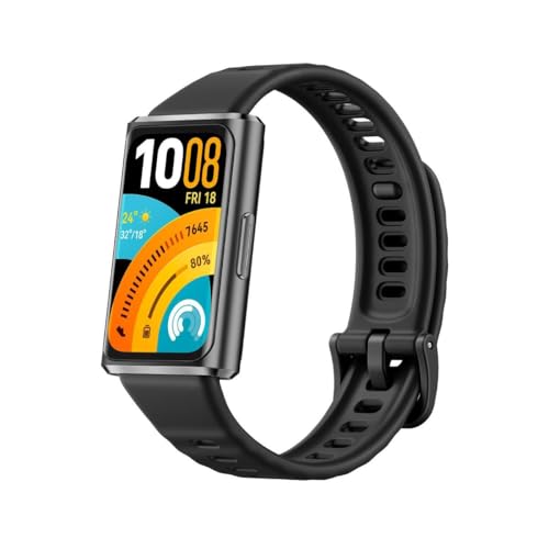 Huawei Montre Intelligente Band 11 Pro, 1,62 ″ AMOLED 2000 nits, Suivi de Fitness de précision GPS indépendant, fréquence Cardiaque et SpO2, Aide au Bien-être émotionnel, résistance à l'eau 5 ATM