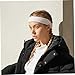 Ckuakiwu 12Pcs Sweatbands, Cotton Sports White Headband Moisture-Wicking Athletic Sweatbands for Women Men Towel Basketball Headband for Tennis, Football, Gym, Running, Yoga,Sweatband