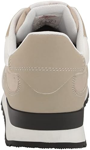 GUESS Men's Adder Sneaker, Taupe Multi 240, 13 | Image 2