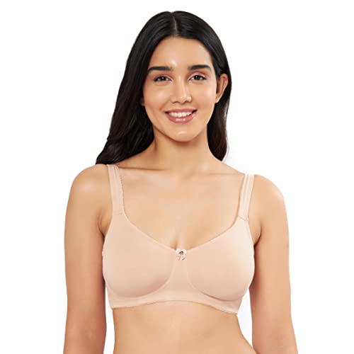 Image of Amante Purple Women Solid Non Padded Wirefree Super Support Bra