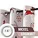 H.VERSAILTEX Christmas Curtains for Living Room Thermal Insulated Reindeer Curtains 63 Inch Length 2 Panels Set Snowflake Grommet Window Curtain Drapes for Bedroom Holiday Xmas Decor Reindeer in Red
