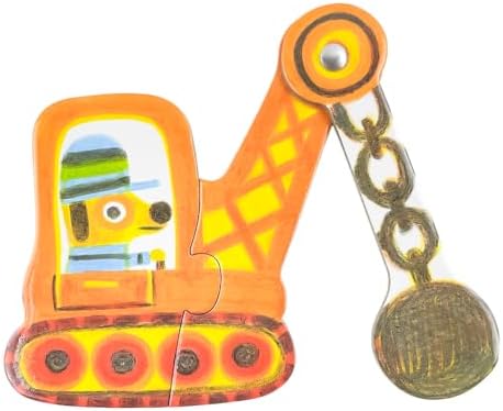 Djeco Puzzle Duo Articulated Vehicles Araçlar - Görsel 4