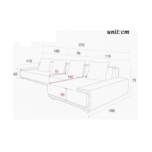 WSN Corner Sofa, L-Shaped Sof Upgrade Garden Furniture Corner Sofa Conservatory Modular Rattan Corner Sofa Set with Furniture Fitting Cover - Image 7