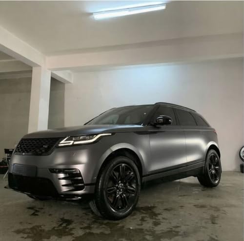 Image of HOME13 Vinyl Wrap Sheet for Car & Bike Self Adheisve Vinyl Wrap Sticker & Decal Roll Film Air Release Bubble Free (Black Charcoal Wrap, 12x60 Inches)