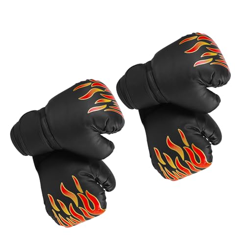 Mitaines de boxe enfant avec protection PU et mousse absorbante pour sparring
