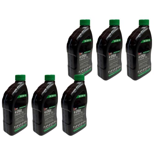 Pack of 6 Kawasaki 99969-6296 Genuine OEM K-Tech SAE 10W-40 4-Cycle Engine Oil