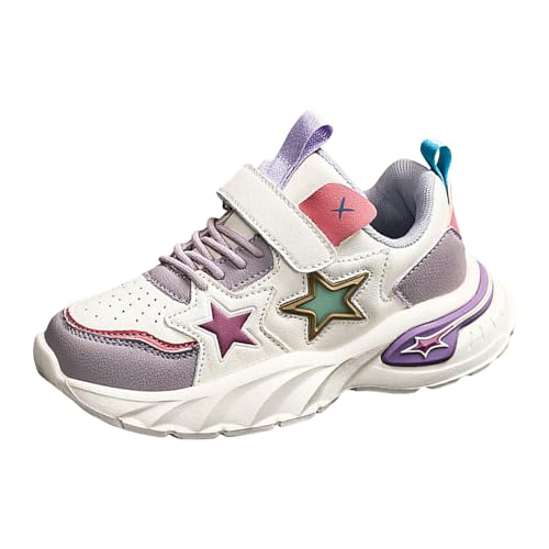 IWIHMIV Kids Sneakers for Boys Girls Running Tennis Shoes Outdoor Non Slip Lightweight Breathable Sport Athletic Shoes