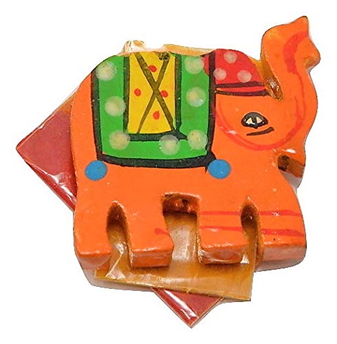 Desi Favors Set Of 10 Elephant Haldi Kumkum Packets #TOP1