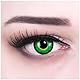 Farbige grüne Kontaktlinsen ohne Stärke crazy Kontaktlinsen crazy contact lenses Green Werewolf grün Werewolf 1 Paar perfekt zu Fasching, Halloween und Karneval. Mit gratis Linsenbehälter!