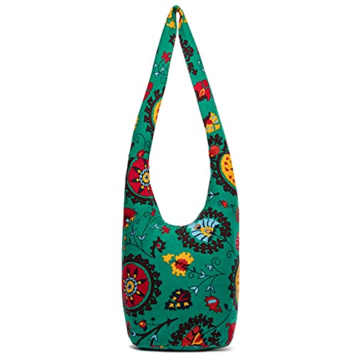 Sac bandoulière en toile jaune pour vos sorties d'été au style bohème hippie