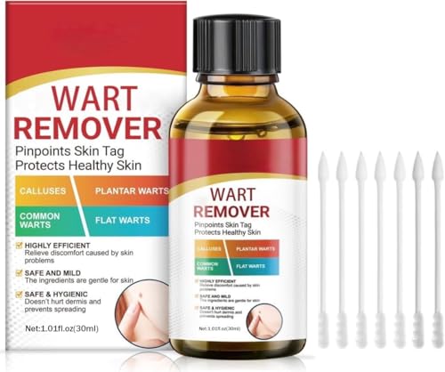 Image of Wart Remover, Wart Removal, Verruca Remover, 30ml Fast Effective for Common Warts, Plantar Warts, Corn and Calluse for Body