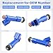 JDMON Fuel Injectors Replacement for Toyota Corolla&Matrix Pontiac Vibe 2005-2008 1.8L Toyota Yaris 2006-2018 1.5L 23250-0D050 23209-22090 84212324 FJ847