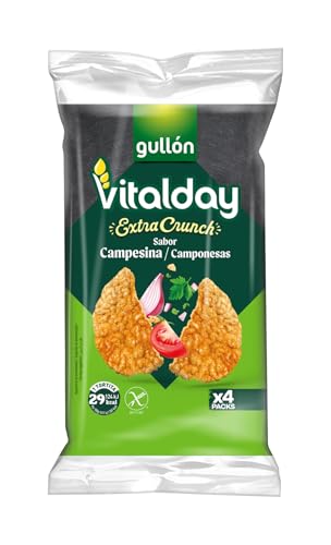 Tortitas Gullón Vitalday Extra Crunch Campesinas Sin Gluten 93g