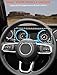 Savadicar Sky Blue Interior Accessories - Instrument Panel Trim Set for 2018-2023 Jeep Wrangler JL JLU 4XE & Gladiator JT - Solid Color Interior Decor Upgrade Option, 3-Piece
