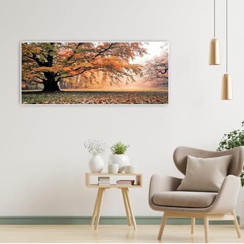 Tableau Perle Diamant Paysage d'automne relaxant pour retrouver la sérénité - 3