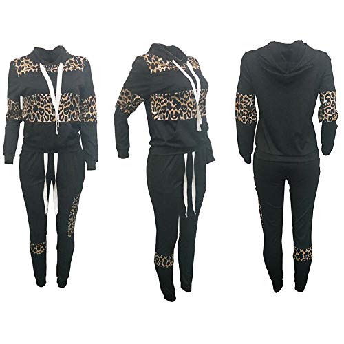 Jogging Suits For Women - Two Piece Sweatsuit Pullover Hoodie + Long Pants Tracksuit Set Jumpsuits #TOP4