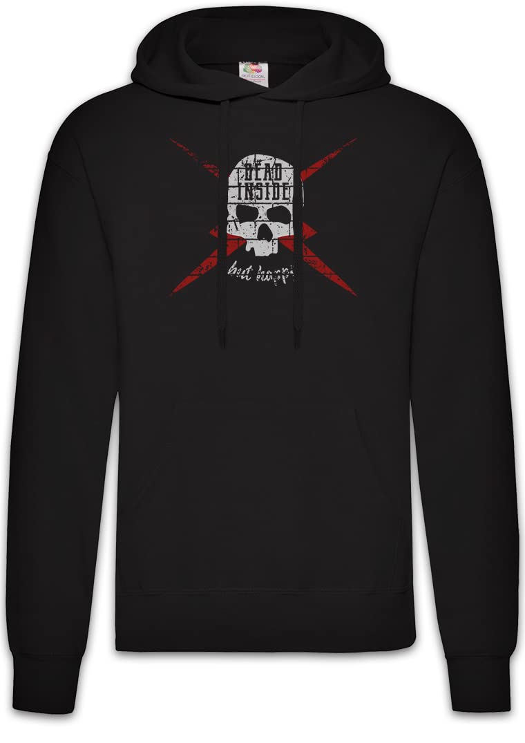 Sweat à capuche noir 3XL coupe ample pour masquer les formes - 2
