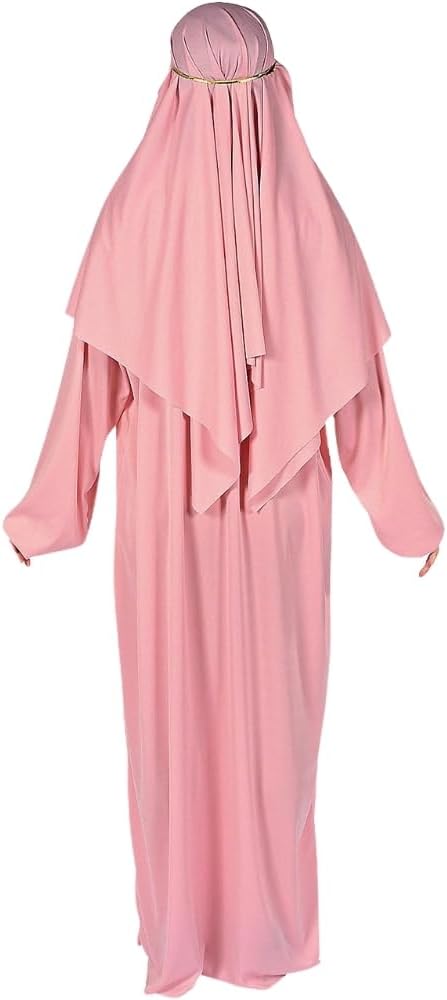 Fun Express King Costume for Men - Premium Biblical Wise Men Nativity Costume with Royal Robe and Crown Hat | Perfect for Christmas Pageant, Church Plays & Holiday Events | Adult Large Pink