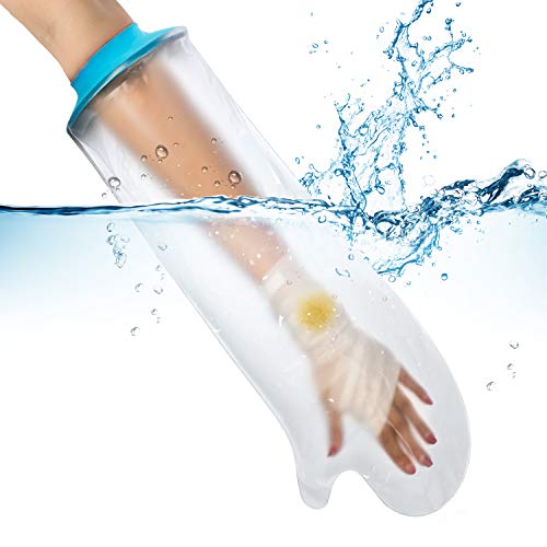 Arm Cast Cover for Shower Adult,Waterproof Soft Comfortable Watertight Seal to Keep Wounds